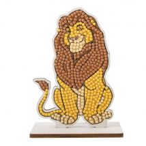 Crystal Art Kit Figurine À Diamanter Disney Mufasa - Crystal Art