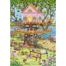 Puzzle 1000 Pièces - Tree House - Grafika