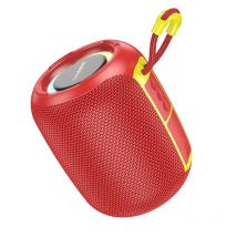 Enceinte Bluetooth Sportive 5w Autonomie 2h Support Carte Tf Fm Ultra Légère Rouge Yonis - Yonis