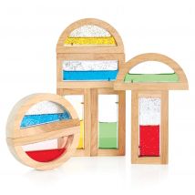Blocs Arc-en-ciel - Eau Scintillante - Guidecraft