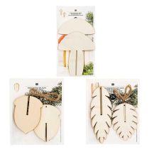 Décorations De Noël En Bois - 3 Glands + 3 Pommes De Pin + 2 Champignons - Rico Design