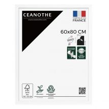 Cadre Photo Karma Blanc 60x80 Cm - Ceanothe