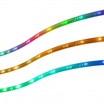 Bande Led Rvb - Cougar Gaming - Lightbar - 15 Led Par Bande - Consommation 1,5 W - Jusqu'à 100 Effets Visuels - Sans Adhésif