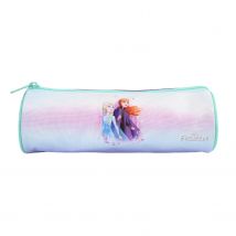La Reine Des Neiges - Frozen - Disney -trousse Scolaire Ronde - Violet - Bagtrotter