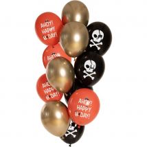 Bouquet 12 Ballons Pirate - Annikids
