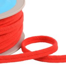 Bobine 20m Double Cordon Fils 10mm Rouge - My mercerie