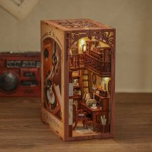 Book Nook Kit Diy Figured'art 355 Pièces - Le Rythme Secret - Diorama Maquette À Construire