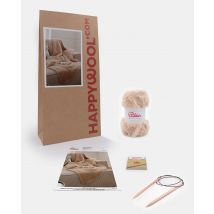 Kit Tricot Plaid Taille M Yacim Biche Tu - Phildar