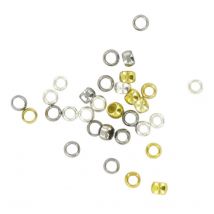 Perles À Écraser Rondes 2 Mm Assortiment 150 Pièces - Megacrea DIY