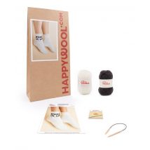 Kit Tricot Femme Chaussettes Madeleine Ecru 43/45 - Phildar