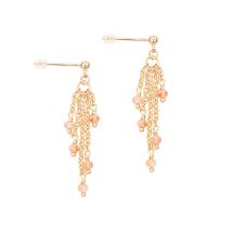 Boucles D'Oreilles Bianca En Pierres De Soleil - SLOYA