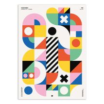 Affiche 50 X 70 Cm - Checkers - Posterlad - Wall Editions