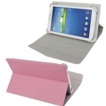 Etui Universel Pour Tablette 7 Pouces Housse Simili Cuir Rose Clair Yonis - Yonis