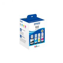 Cartouche D'Encre Epson Pack Ecotank 102 4 Couleurs Multipack 102