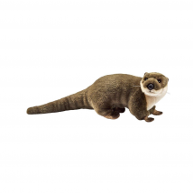 Peluche Loutre Couchée 25 Cm - Anima