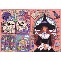 Puzzle 1000 Pièces - L'Atelier Des Sortilèges - Hachette