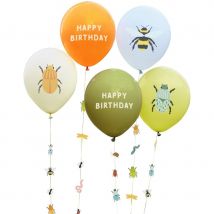5 Ballons Insectes - Ginger Ray