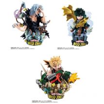 My Hero Academia Petitrama Ex Series - Pack 3 Trading Figures Type-decision 9 Cm - Megahouse