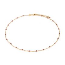 Collier Elyssa En Pierres Grenat - SLOYA