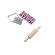 Tampon Alphabet Pour Biscuit Zenker Et Mini Rouleau À Pâtisserie