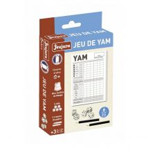 Jeu De Yam Avec Bloc De Feuilles Et Crayons - Jeujura