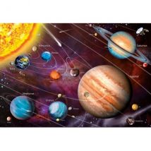 Puzzle Neon Le Systeme Solaire / Les Planetes 1000 Pieces - Collection Fluorescent - Educa - 14461 - Educa