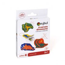 8 Carnets Dinosaure Oxybul