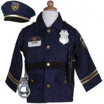 Set De Déguisement Officier De Police Taille 5-6 Ans - Annikids