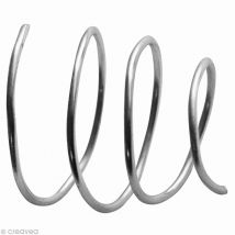 Fil Aluminium 4 Mm Argent X 2 M - Vaessen Creative