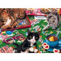 Puzzle 3000 Pièces - Bluebird Puzzle Cats - Bluebird Puzzle