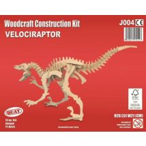 Maquette En Bois Petit Vélociraptor - Quay