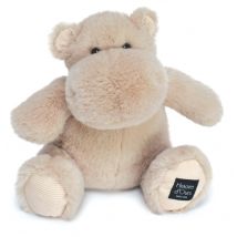 Peluche Hippo Hip Chic Beige 25 Cm - Histoire D'Ours
