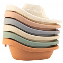 Jouet De Bain - Set De 6 Bateaux En Paille De Blé - Magni