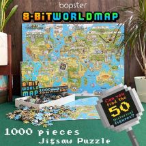 8-bit Pixel - Puzzle World 1000 Pièces Level 3 - Divers