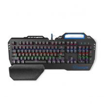Nedis Clavier Gamer Mécanique Rétroéclairé Disposition États-unis Noir - NEDIS