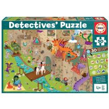 50 Pcs Detective Puzzle Le Chateau - Educa Borras