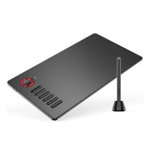 Tablette Graphique 10x6 Pouces Haute Résolution 5080lpi Avec Stylet Sensible Rouge Yonis - Yonis