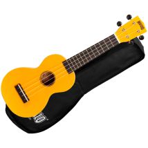 Ukulélé Soprano Mahalo Rainbow - Sengon - Mr1yw - Jaune Brillant - Livré Avec Housse