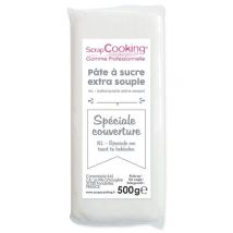 Pâte À Sucre De Couverture Blanche 500 G - Scrapcooking