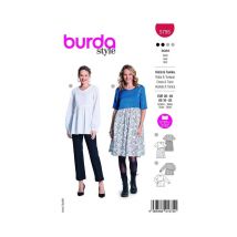 Patron Burda 5795 - Robe Et Tunique Taille N°fr 36-46