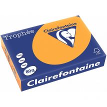 Ramette De Papier - A4 - Clémentine - 80g - 500 Feuilles - Clairefontaine Trophée