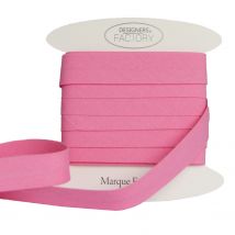 Biais Coton Rose Intense 18mm Par 5 Mètres – Designers-factory - Designers-factory