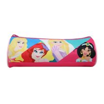 Trousse Scolaire Ronde Princesses Multicolore - Bagtrotter - Bagtrotter