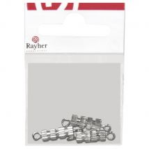 Fermoir À Visser, Platine, 4x16mm, 3 Pièces - Rayher