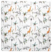 Tapis De Parc, Tapis D'Éveil Réversible, Safari - Sevira Kids