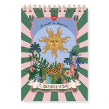 Carnet À Dessin A5 À Spirale - Le Soleil - Hirondelles & Cie