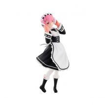 Re: Zero Starting Life In Another World - Statuette Pop Up Parade Ram: Ice Season Ver. 17 Cm - Good Smile Company