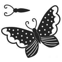Matrice De Découpe Papillon - 8,3x5 Cm - Artemio Scrapbooking