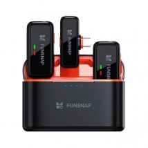 Microphone Sans Fil Haute Qualité Sonore Avec Annulation De Bruit Et Batterie Longue Durée Yonis - Yonis