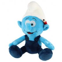 Peluche Schtroumpf Bricoleur 33 Cm - Doudou Licence : Collection Schtroumpf - Simba